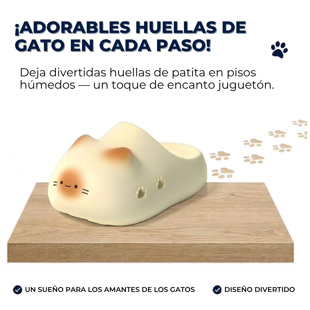 Pawsy - Pantuflas de Gato Kawaii